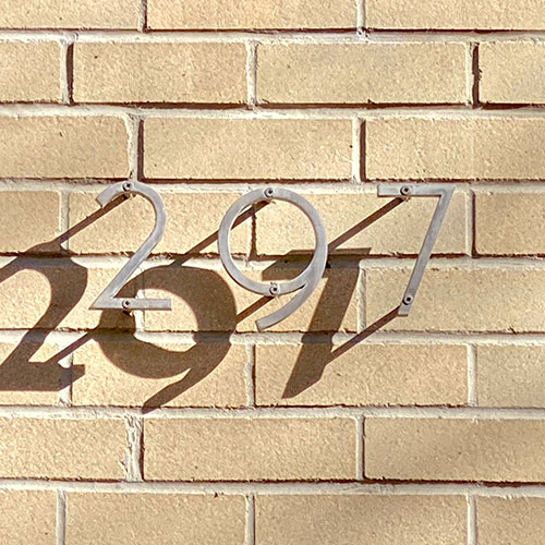 Address Signage for Business in Santa Ana, CA